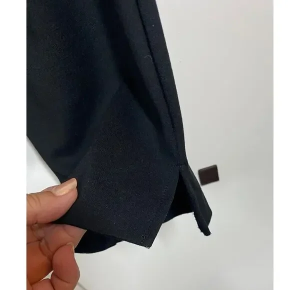 Laundry by Shelli Segal Black Ponte Knit Elastic Waist Pants Size Large - Picture 7 of 10